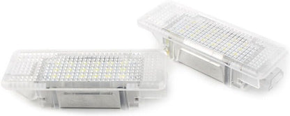 ya 14 9.20 zhengce Suitable for BMW E53 X5 E39 Z8 E52 2x white car LED door courtesy lights-1