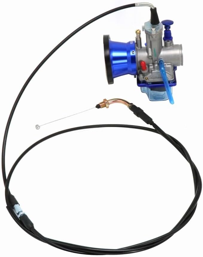 ya 5 8.24 baidi 188mm Motorcycle Throttle Cable Scooter Accelerator Double Elbow GY6 Engine