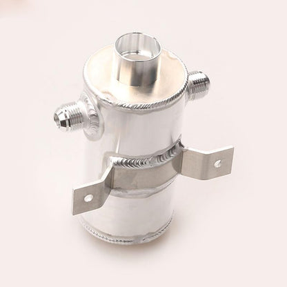 ya 5 8.10 750ml 10AN Confused Oil Tank Breathing Tank with Drain Valve with Filter 2 Ports