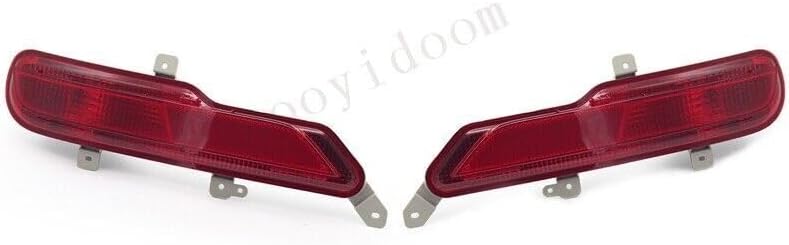 ya 2 8.15 A pair of rear bumper brake lights and rear reflector lights suitable for Buick Envision 2014-2017