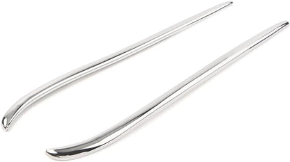 ya 23 10.7 baidi Chrome front fairing spoon trim and eyebrow accents for Honda GL1800 2001-2011-