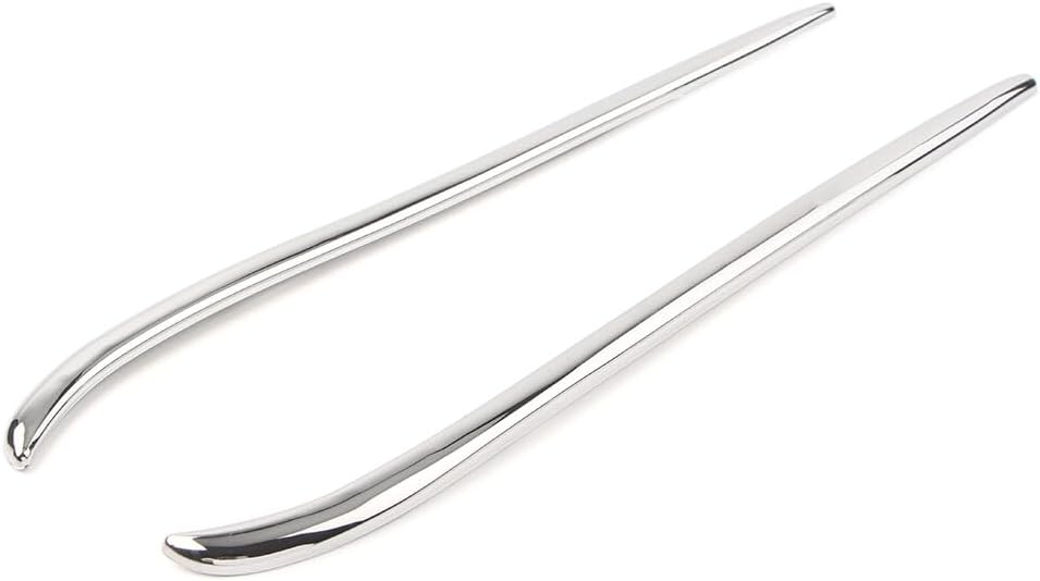 ya 23 10.7 baidi Chrome Trim Fairing Eyebrows Accents &Scoop Trim for Honda GoldWing GL1800 01-11