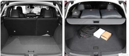 ya 5 8.24 baidi for Infiniti QX50 2020-2021 Rear Trunk Security Cargo Luggage Security Cover