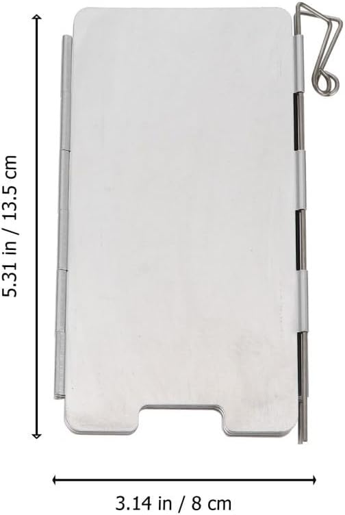 ya 2 8.24 baidi Stove Wind Shield Windshield Compact Windscreen for Camping Supplies