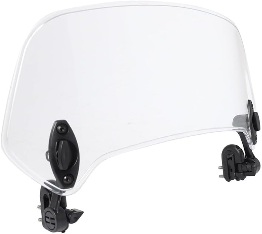 ya 2 8.15 Motorcycle Windshield Adjustable Wind Screen Deflector Extension Spoiler