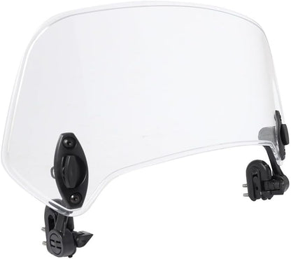 ya 2 8.15 Motorcycle Windshield Adjustable Wind Screen Deflector Extension Spoiler