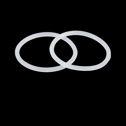 ya 13 9.15 baidi Silicone O-Rings, for Compressor Valves Pipe Repair, White,Pack of 10