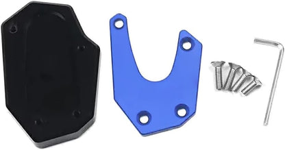 ya 2 8.15 Side Stand Enlarge Kickstand Pad Blue for Suzuki V-STORM 800DE 2023