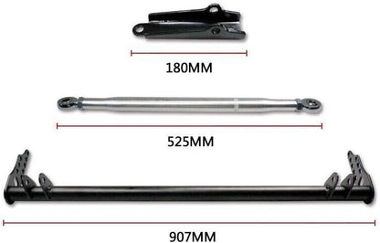 ya 13 9.15 baidi Billet Front Traction Bar Kit For 92-00 for Civic EK EG 93-97 Del Sol 94-01 Integra