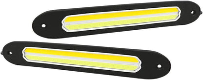 ya 13 9.15 baidi 2pcs Car LED Daytime Running Lights Car Bars DRL Driving Turn Signal White/