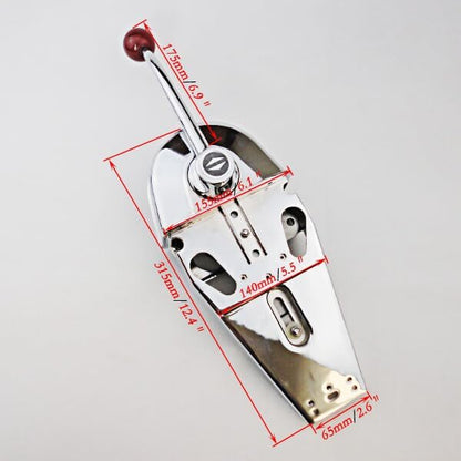 ya 4 8.24 baidi 1xDurable Single Lever Top Mount Engine Control Teleflex Morse MT2 MT3 33C Parts