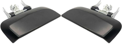 ya 5 8.10 2 Rear Door Handles Suitable for Nissan Pathfinder 82606-EA502+82607-EA502 Black