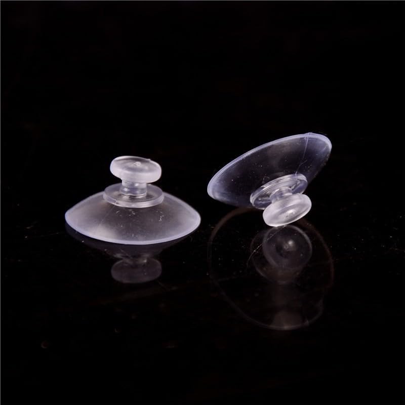 ya 26 10.21 baidi 50Pcs New Clear Transparent Hanger Room Kitchen Bathroom Suction Cup Sucker 2-wq-2