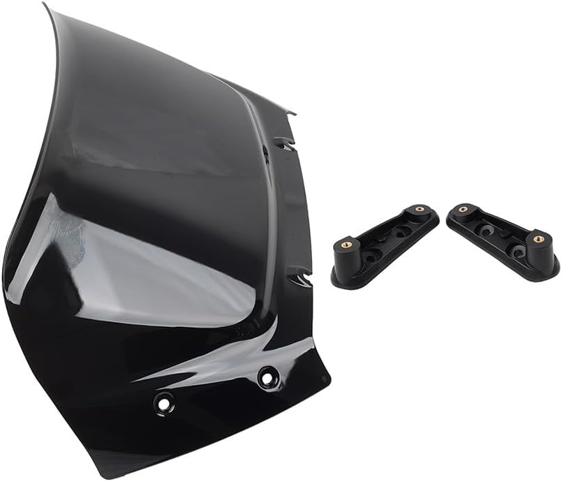 ya 23 10.7 baidi 12 Windscreen Windshield for Harley Touring Road Glide CVO 2023 2024 Blacka