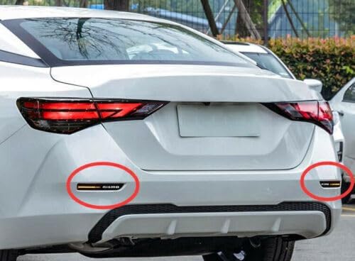 ya 4 8.24 baidi Rear Bumper Light Led Brake Headlight Signal Light 2 Pieces Fits for Nissan Sentra 2020-2022 
