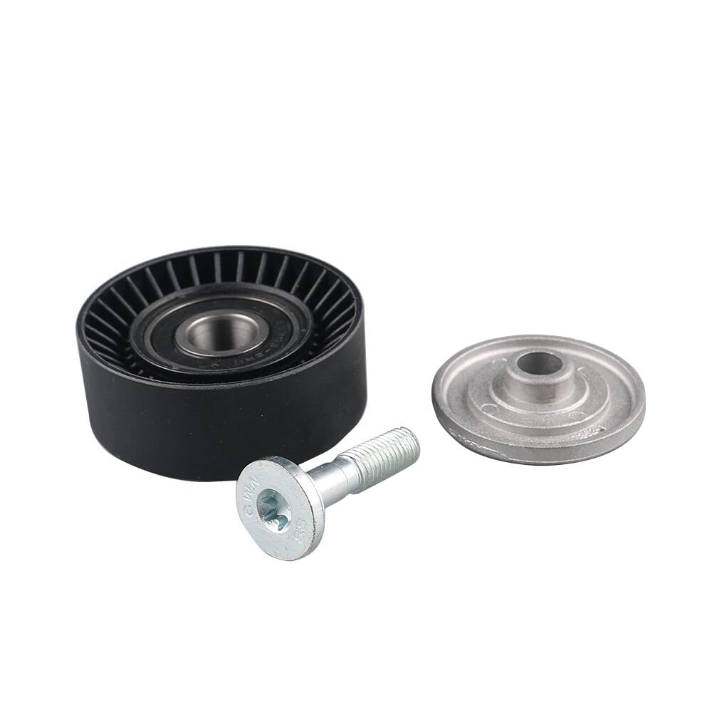 ya 10 9.16 baidi 1Set Fit for BMW 545i 750i for X5 for Alpina B7 A/C Water Pump Belt Tensioner & Idler Pulley