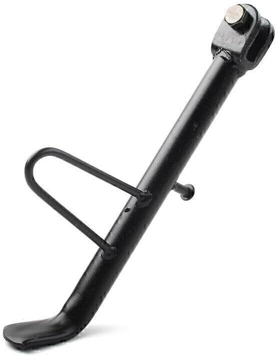 ya 2 8.15 21CM Universal Scooter E-Bike Kickstand Foot Side Stand Support Black Motorcycle
