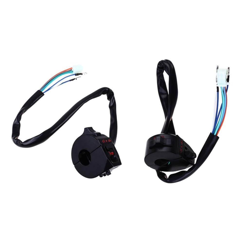 ya 13 9.15 baidi Durable Motorcycle Function Switch Handlebar Switch Turn Signal Horn Light Left