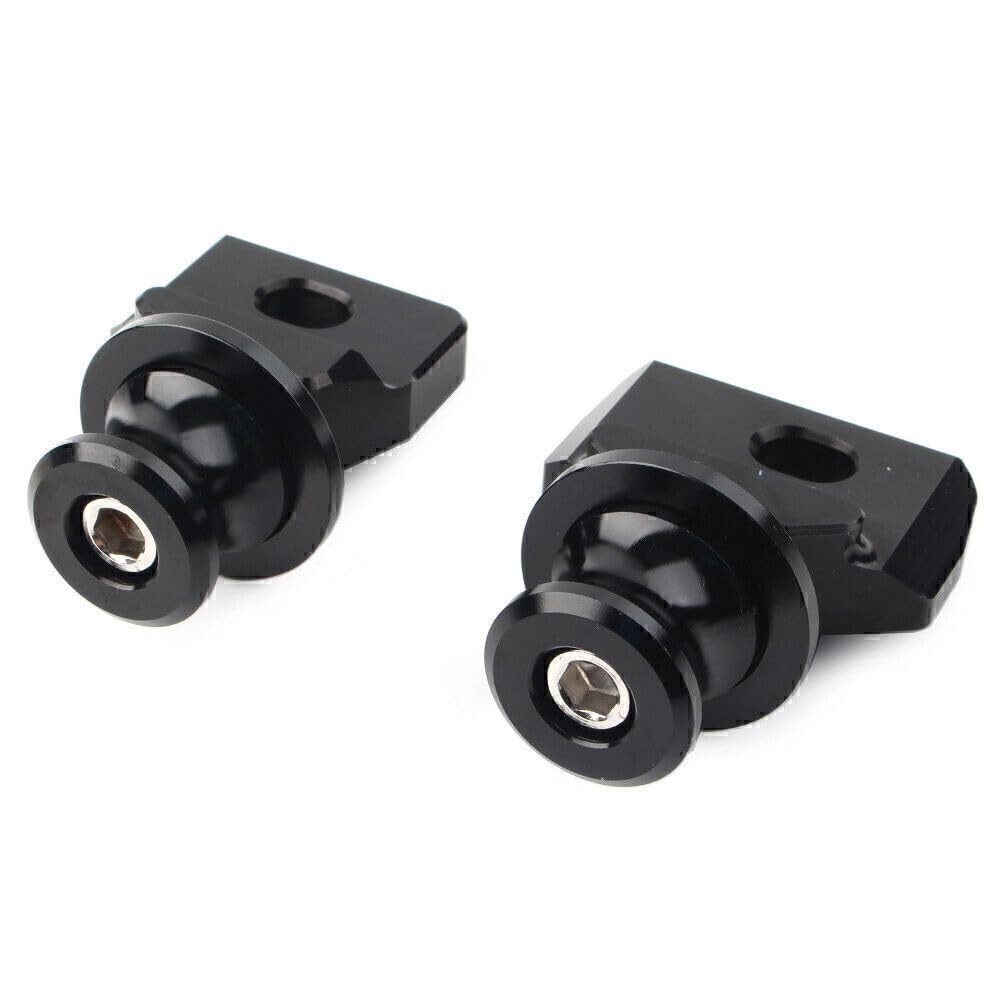 ya 6 8.14 Motor Chain Adjustment Bracket Screw Rocker Reel Slider Fit for Honda CB650R Black
