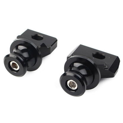 ya 6 8.14 Motor Chain Adjustment Bracket Screw Rocker Reel Slider Fit for Honda CB650R Black