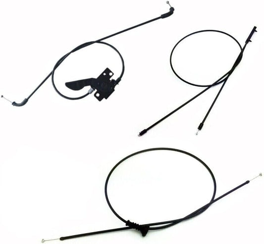 ya 12 10.8 zhengce 3 Pack Hooded Latch Release Cable for BMW 09-18 640i 650i 528i M6 550i F07