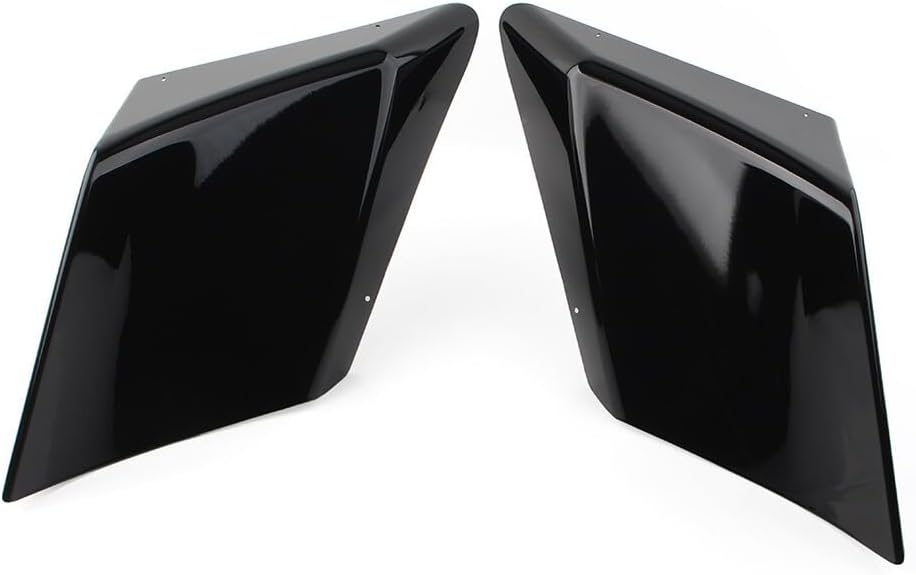 ya 23 10.7 baidi NEW Black Stretched Extended Side Cover for Harley Road Electra Glide 89-13