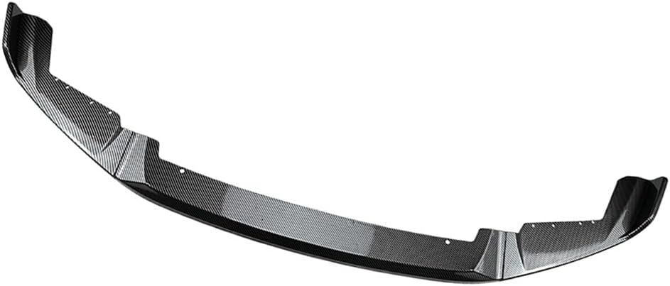 ya 2 8.15 CS Style Front Bumper Spoiler Lip for BMW F87 M2 2016-2021 Carbon Fiber Black