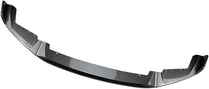 ya 2 8.15 CS Style Front Bumper Spoiler Lip for BMW F87 M2 2016-2021 Carbon Fiber Black