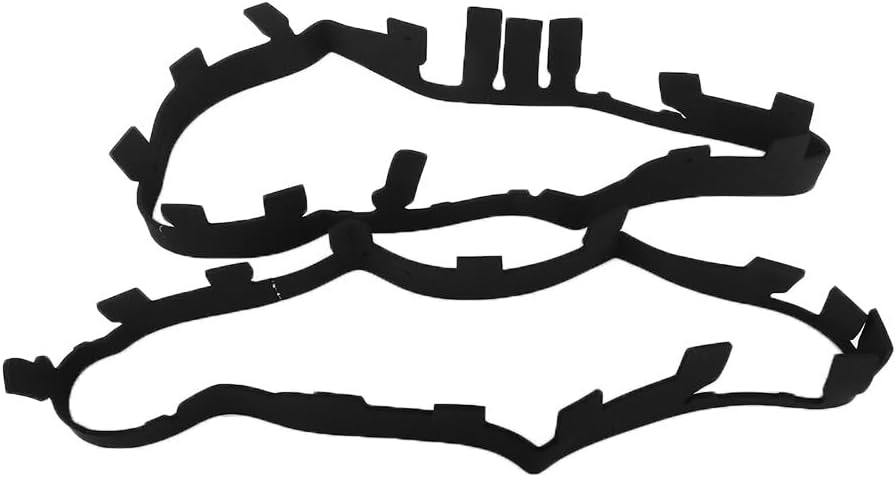ya 4 8.10 2X Headlight Lenses Replacement Covers + Gaskets Clear For 2005-13 C6 for Corvette