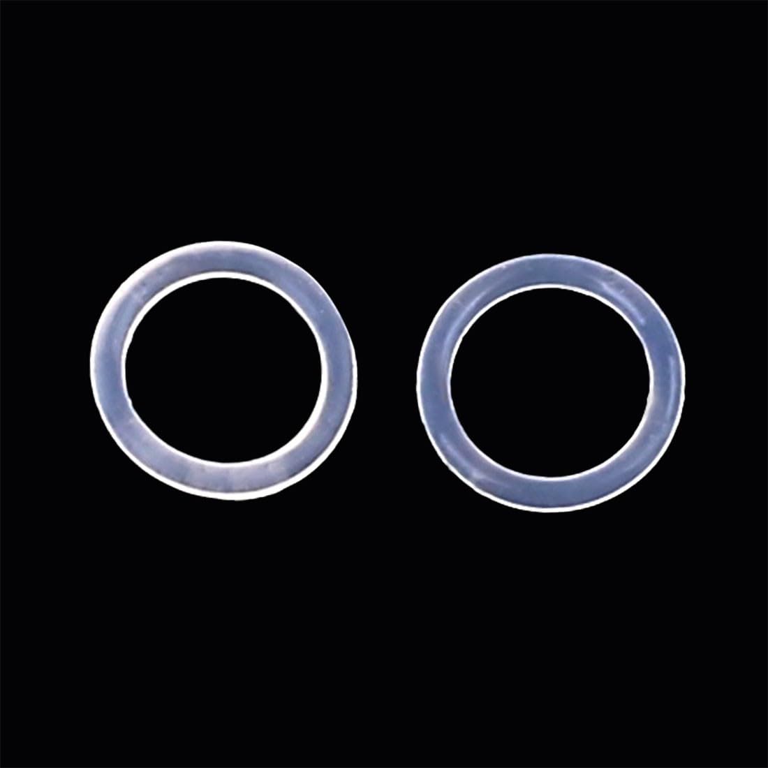 ya 13 9.15 baidi 50X Silicone O-Rings, 8mm OD, 6mm ID, 1mm Width, Seal Gasket White