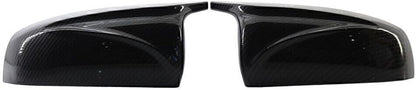 ya 14 9.20 zhengce Pair Carbon Fiber Rear View Mirror Cover Trim Fit for BMW X5 X6 E70 E71 200-1