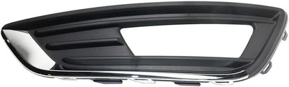 ya 9 10.24 Pair Front Bumper Fog Light Lamp Cover Bezel for Ford Focus 2015-2017 Left+Right