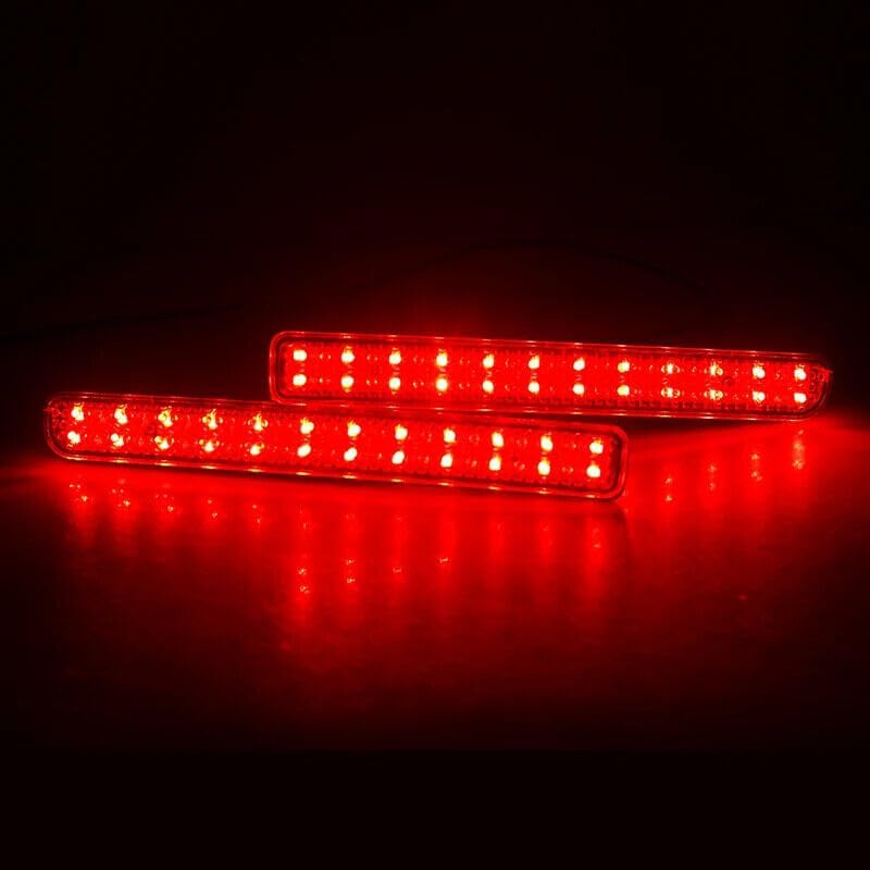 ya 2 8.15 Rear bumper reflector LED rear brake for Land Rover Discovery 3 4 2005-2013