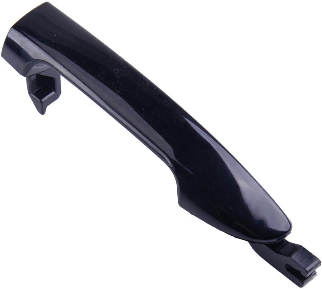 ya 2 8.15 Exterior Door Handle - Left Rear Exterior - Black - for Kia Spectra Spectra5
