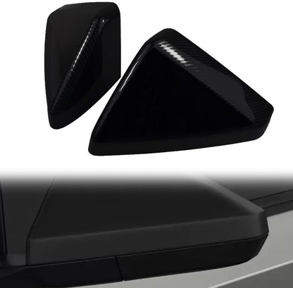 ya 11 9.14 baidiFor for Tesla for Cybertruck 2024 gloss black Exterior Rear View Mirror Cover Trim