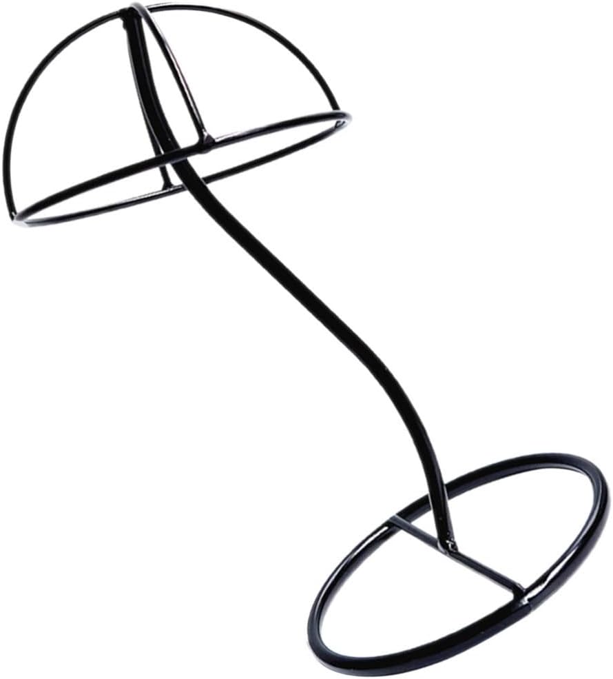 ya 4 8.14 Hat Display Stand Tabletop Rack Holder Iron Travel Cap Organizer