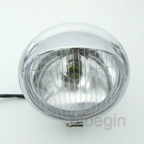 ya 14 9.20 zhengce 12V Motorcycle Headlight Front Fog Light for Yamaha for Suzuki Chopper Bobb