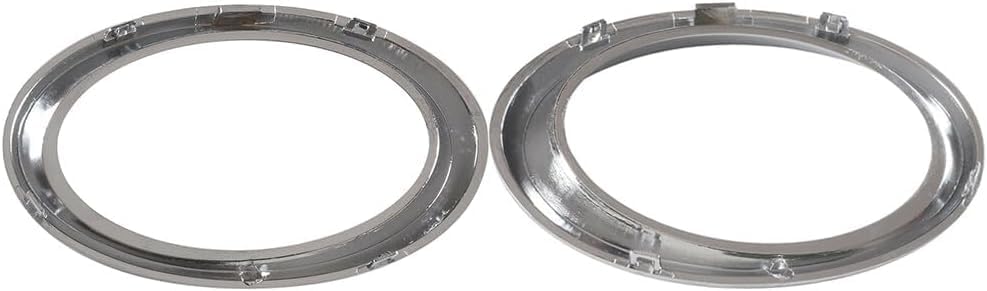 ya 28 10.13 zhengce Pair Fog Lamp Chrome Covers Fits for Mercedes-Benz S211 W211 E-Class W211