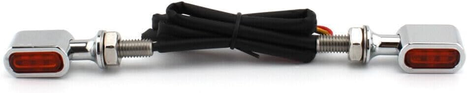 ya 11 9.14 zhengce for Mini LED Turn Signal Light Indicator Blinker for Harley Cafe Racer Ambe
