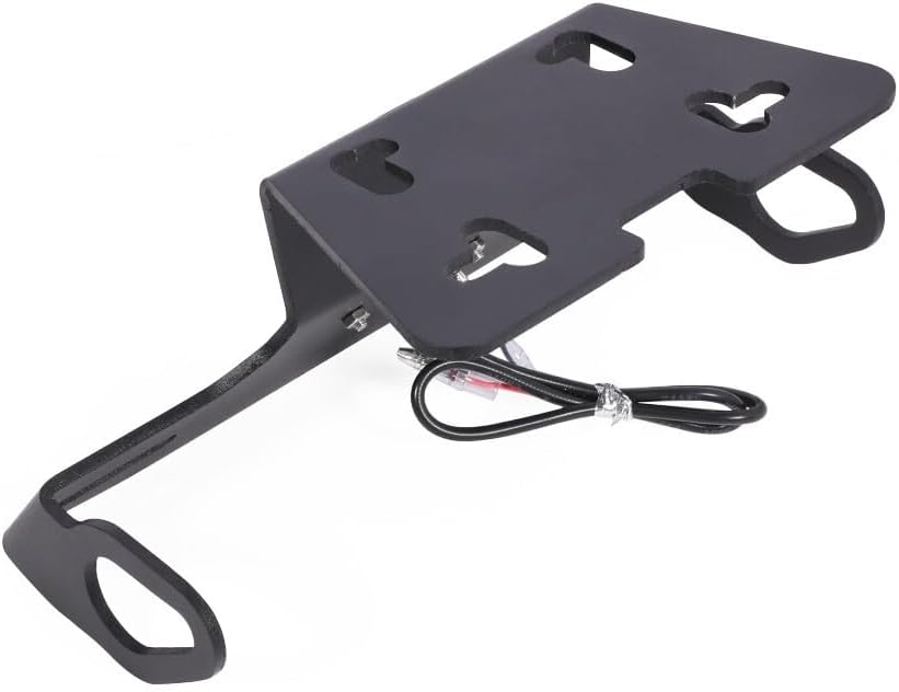 ya 13 9.15 baidi Fender Eliminator License Plate Holder w/LED Light for Yamaha MT-07 FZ6R XJ6 N/S