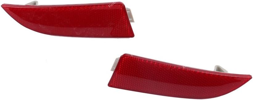 ya 6 8.24 baidi 2pcs Car Rear Reflector Bumper Cover Red For 2007-10 for BMW E83 X3 Right & Left
