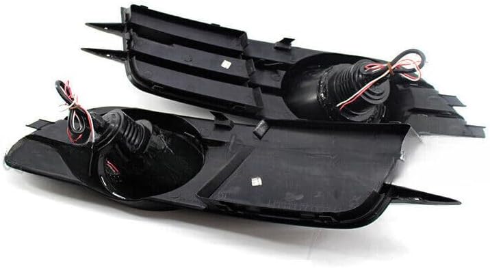 ya 4 8.8.2 Left&Right Lower Bumper Grille Grill Cover Fog Light Set for Audi A6 C7 2012-15