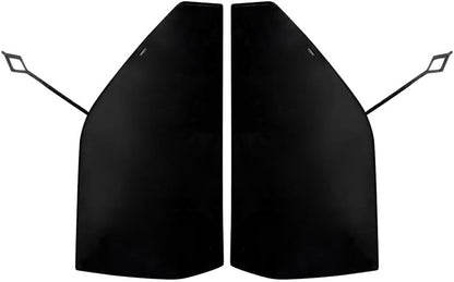 ya 27 10.13 baidi 2Pcs Left+Right Front Bumper Tow Hook Cap Cover Fit For 2023-2024 G28 3-Series