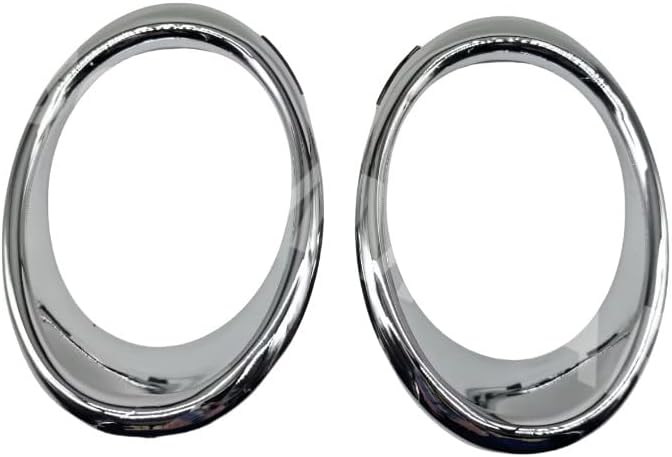 ya 10 9.16 zhengce Pair Left/Right Fog Lamp Bezel Trim Ring Fit for Ford Mondeo/Fusion 2013-20