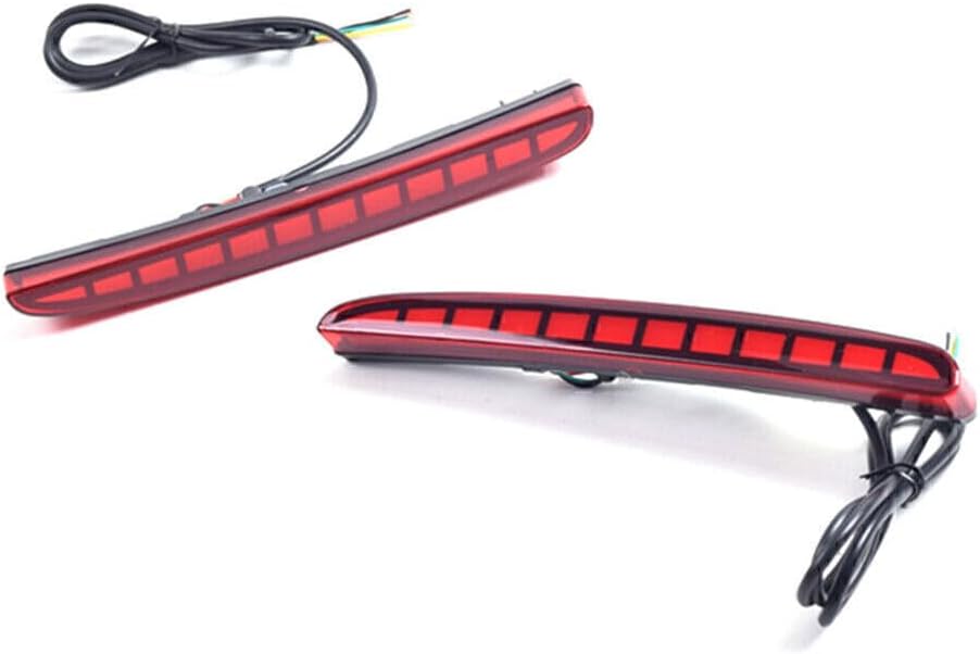 ya 13 9.15 baidi Sequential Reflector LED Brake Light Fog Light for Honda Civic Hatchback 17