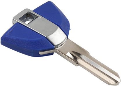 ya 4 8.14 Motorcycle Uncut Blank Blade Key Blue for BMW G310GS G310R C650 GT F700 F800GS