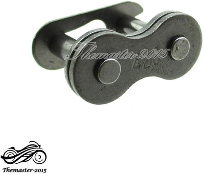 ya 5 8.24 baidi 420 Chain Master Link For 50 70 110 cc Dirt Bike Quad ATV Go Kart Moped Scooter