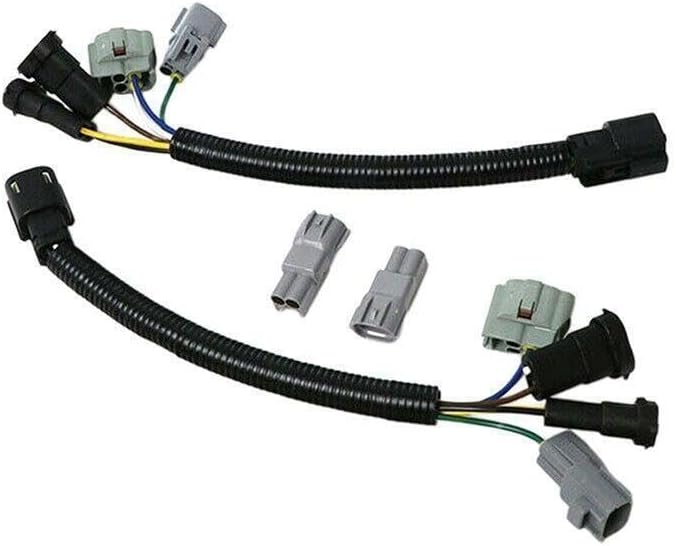 ya 4 8.10 LED headlight conversion harness adapter plug and layout suitable for Toyota Tacoma 2016-20