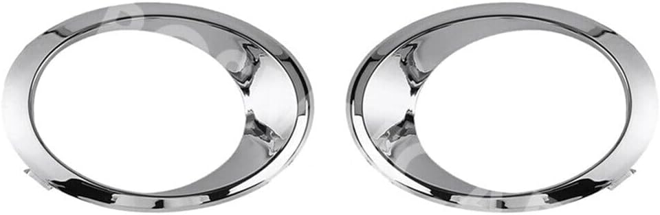 ya 10 9.16 zhengce Front Chrome Fog Light Bezel Trim Ring Fit for 2013 for Ford Fusion DS7Z17E