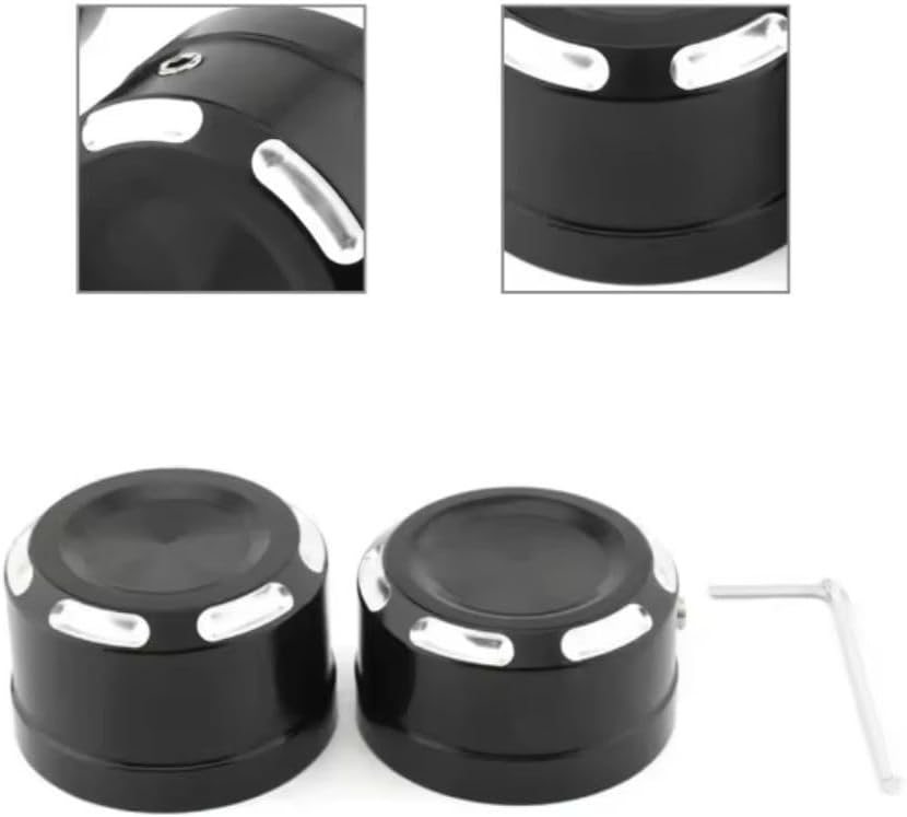 ya 23 10.7 baidi Aluminum alloy motorcycle rear axle cover bolt and nut cap for Harley-Davidson Softtail 2018-2024